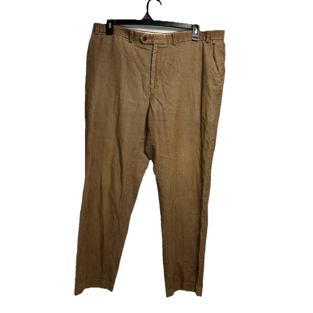 Lauren Ralph Lauren Corduroy Pants Men's 40x31 Brown Tan Western Office Straight